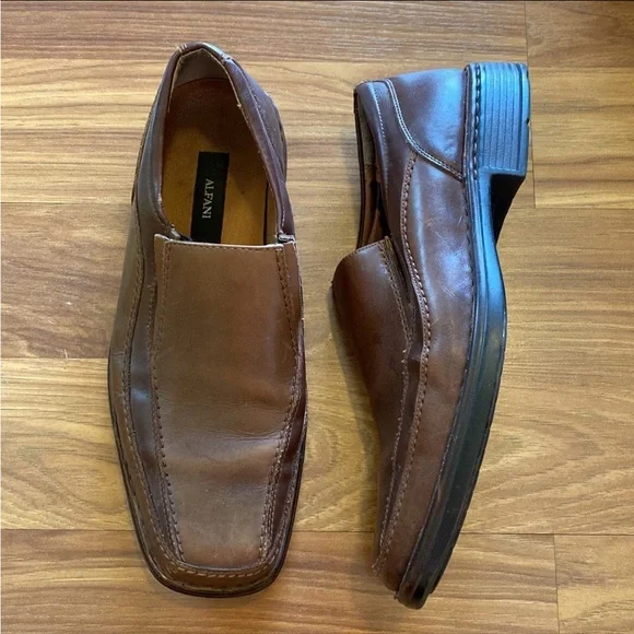 Alfani | Shoes | Alfani Leather Loafers | Poshmark display picture 1